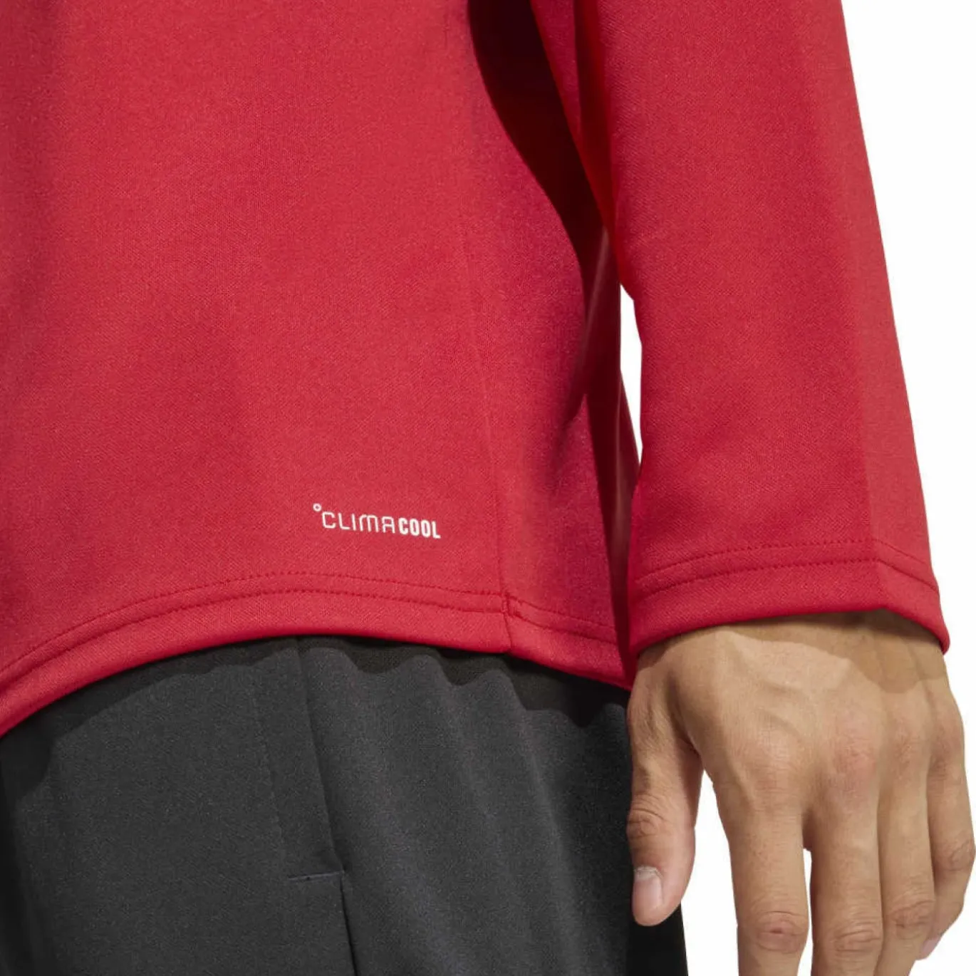 adidas Entrada 26 Trainingspak 1/4-Zip Rood Zwart