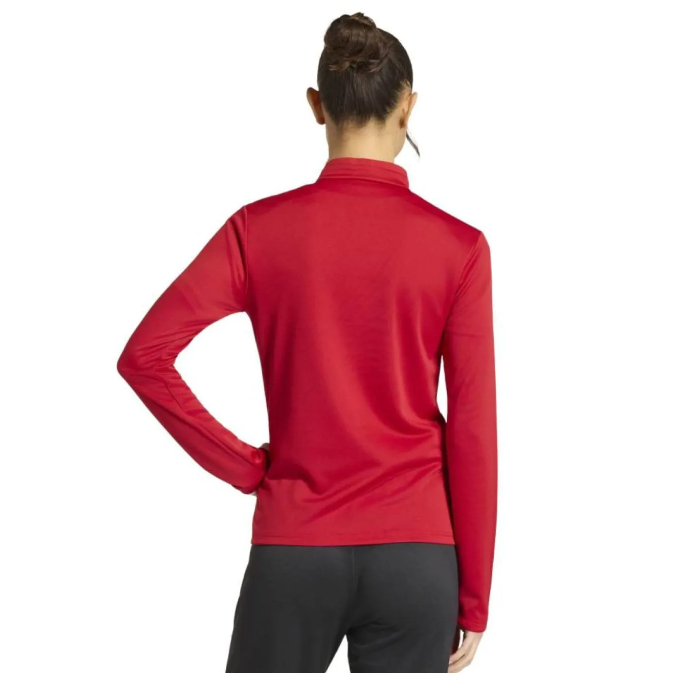 adidas Entrada 26 Trainingspak 1/4-Zip Dames Rood Zwart