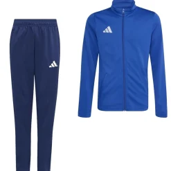 adidas Entrada 26 Trainingspak Full-Zip Kids Blauw Donkerblauw
