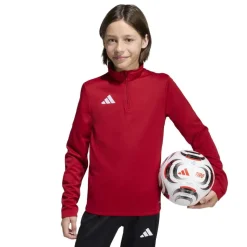 adidas Entrada 26 Trainingspak 1/4-Zip Kids Rood Zwart
