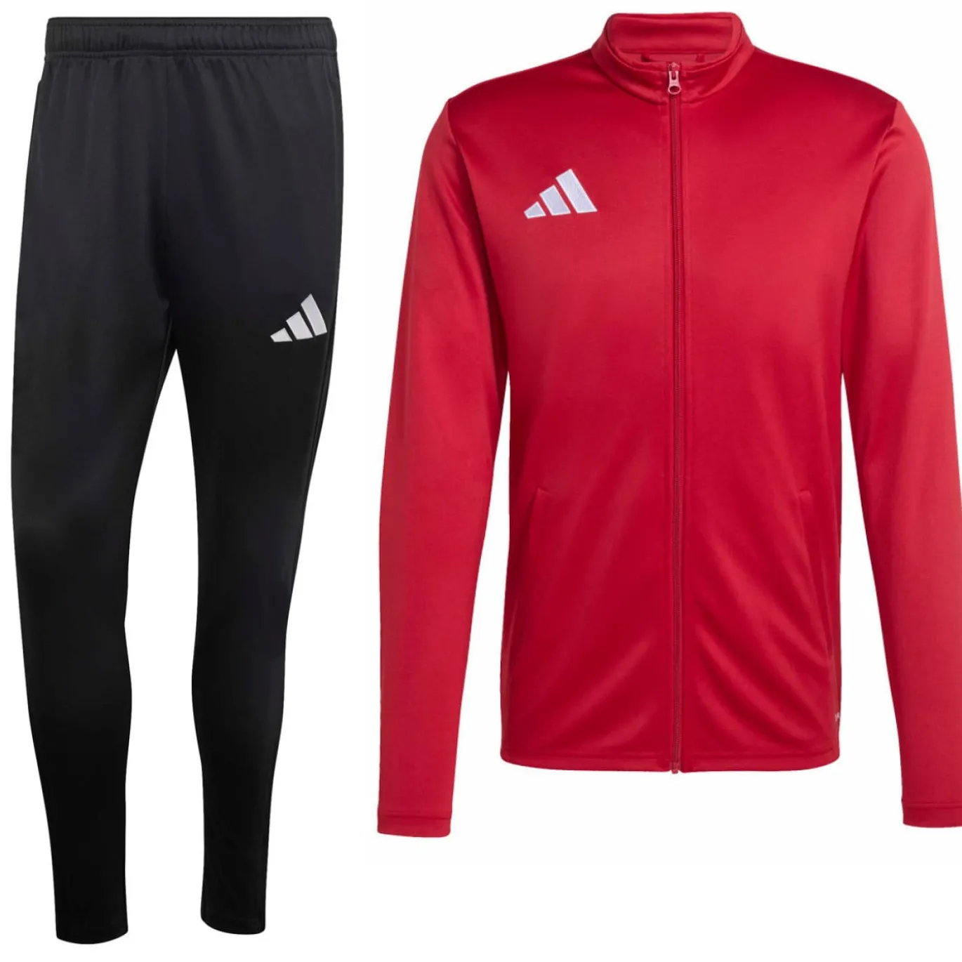 adidas Entrada 26 Trainingspak Full-Zip Rood Zwart