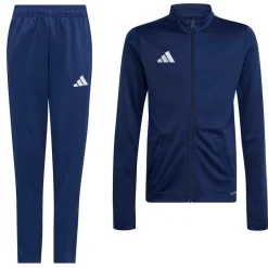 adidas Entrada 26 Trainingspak Full-Zip Kids Donkerblauw Wit