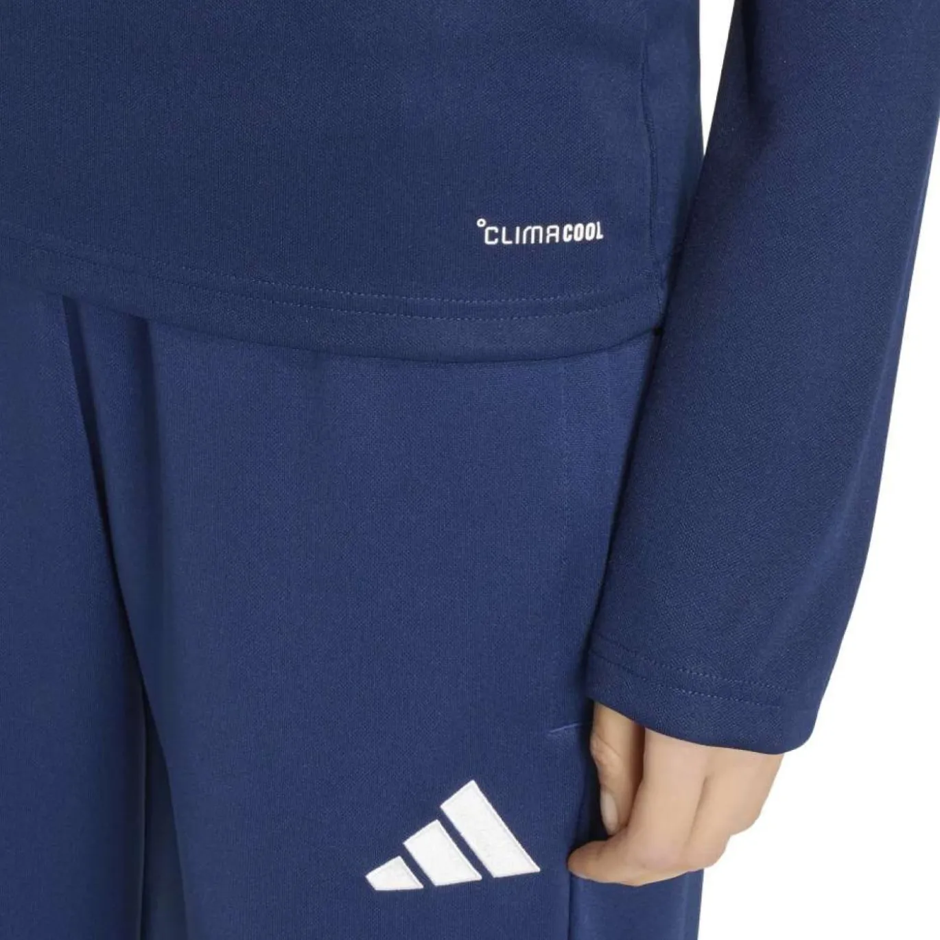 adidas Entrada 26 Trainingspak 1/4-Zip Dames Donkerblauw Wit