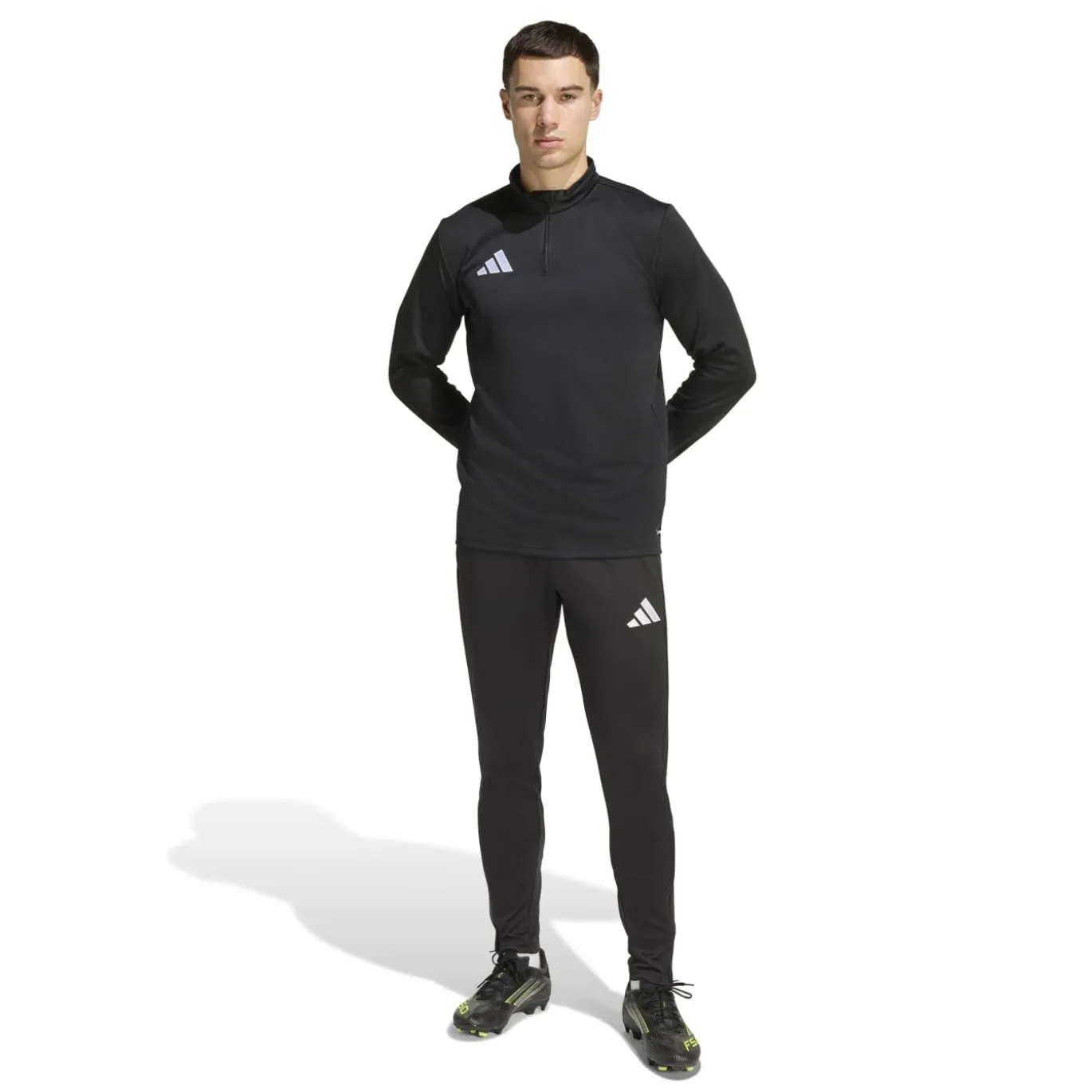 adidas Entrada 26 Trainingspak Full-Zip Zwart Wit