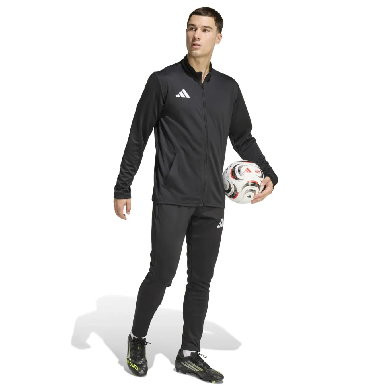 adidas Entrada 26 Trainingspak Full-Zip Zwart Wit