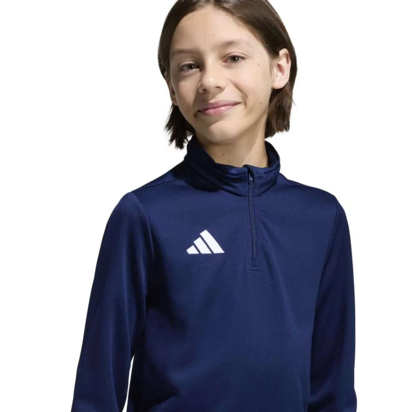 adidas Entrada 26 Trainingspak 1/4-Zip Kids Donkerblauw Wit