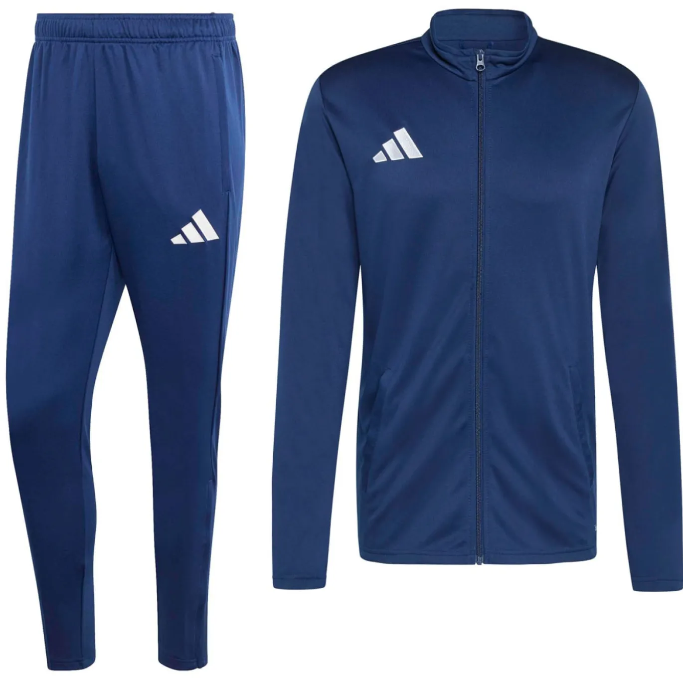 adidas Entrada 26 Trainingspak Full-Zip Donkerblauw Wit