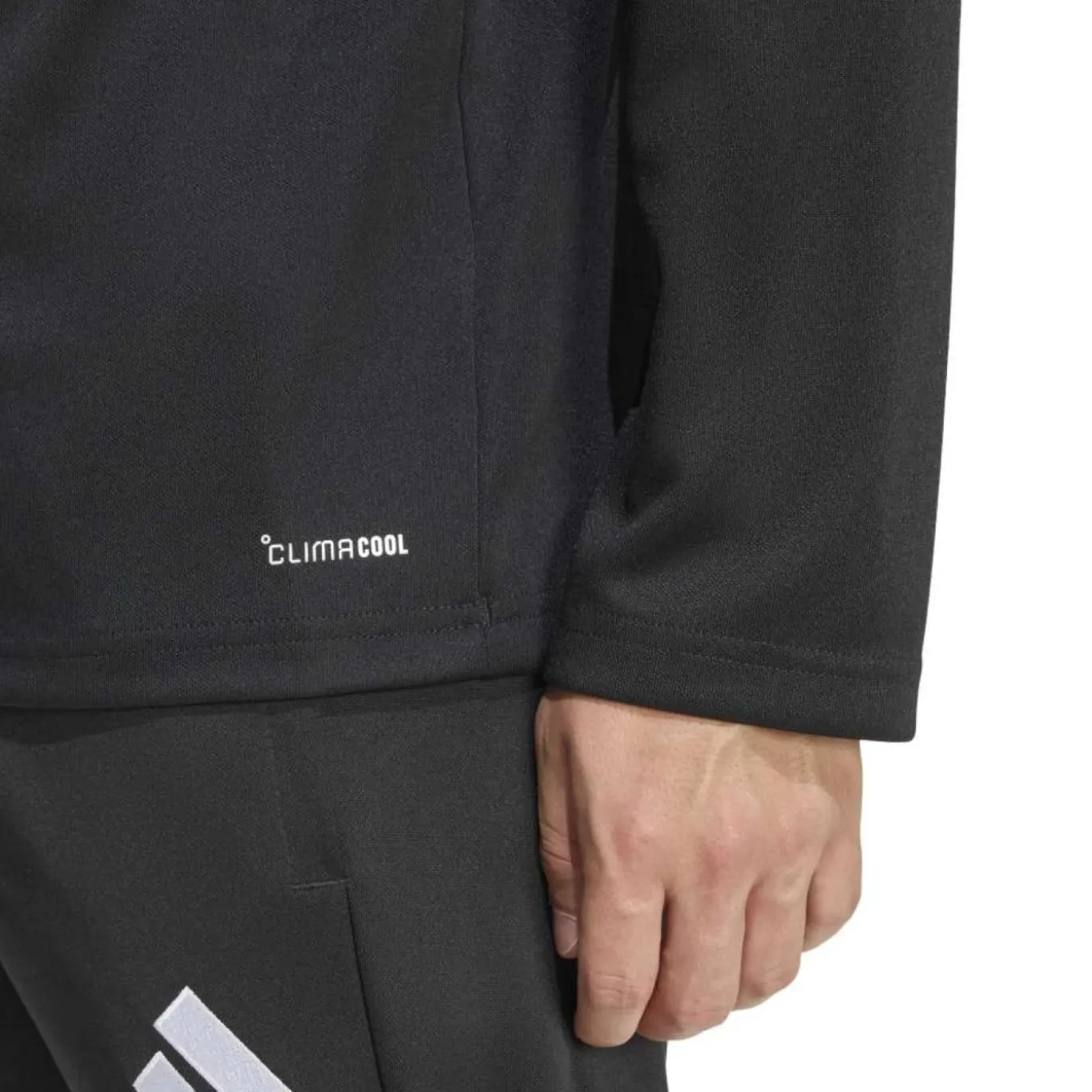 adidas Entrada 26 Trainingspak 1/4-Zip Zwart Wit