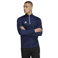 adidas Entrada 22 Trainingstrui 1/4-Zip Donkerblauw Wit