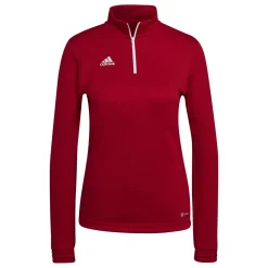 adidas Entrada 22 Trainingstrui 1/4-Zip Dames Rood Wit