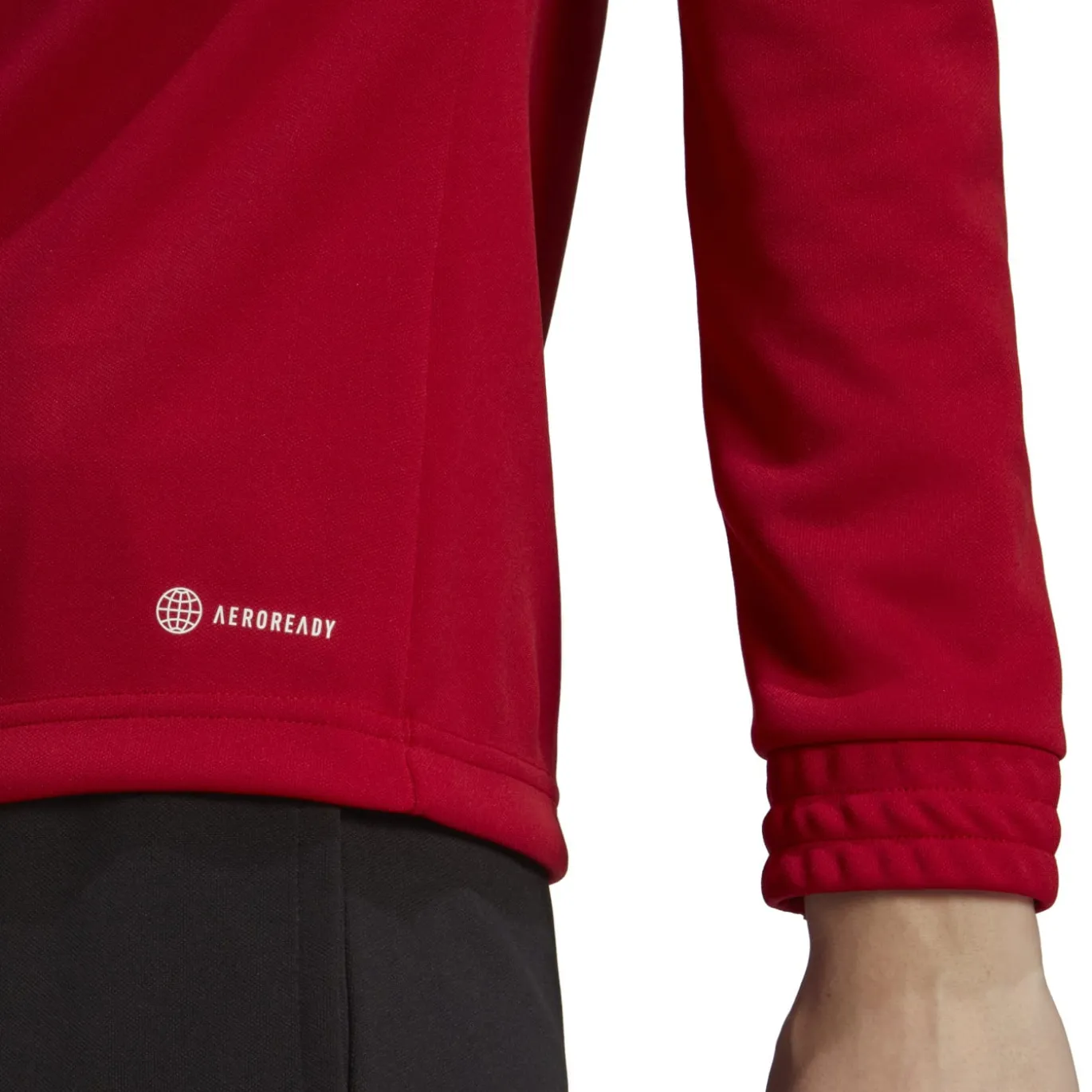 adidas Entrada 22 Trainingstrui 1/4-Zip Dames Rood Wit