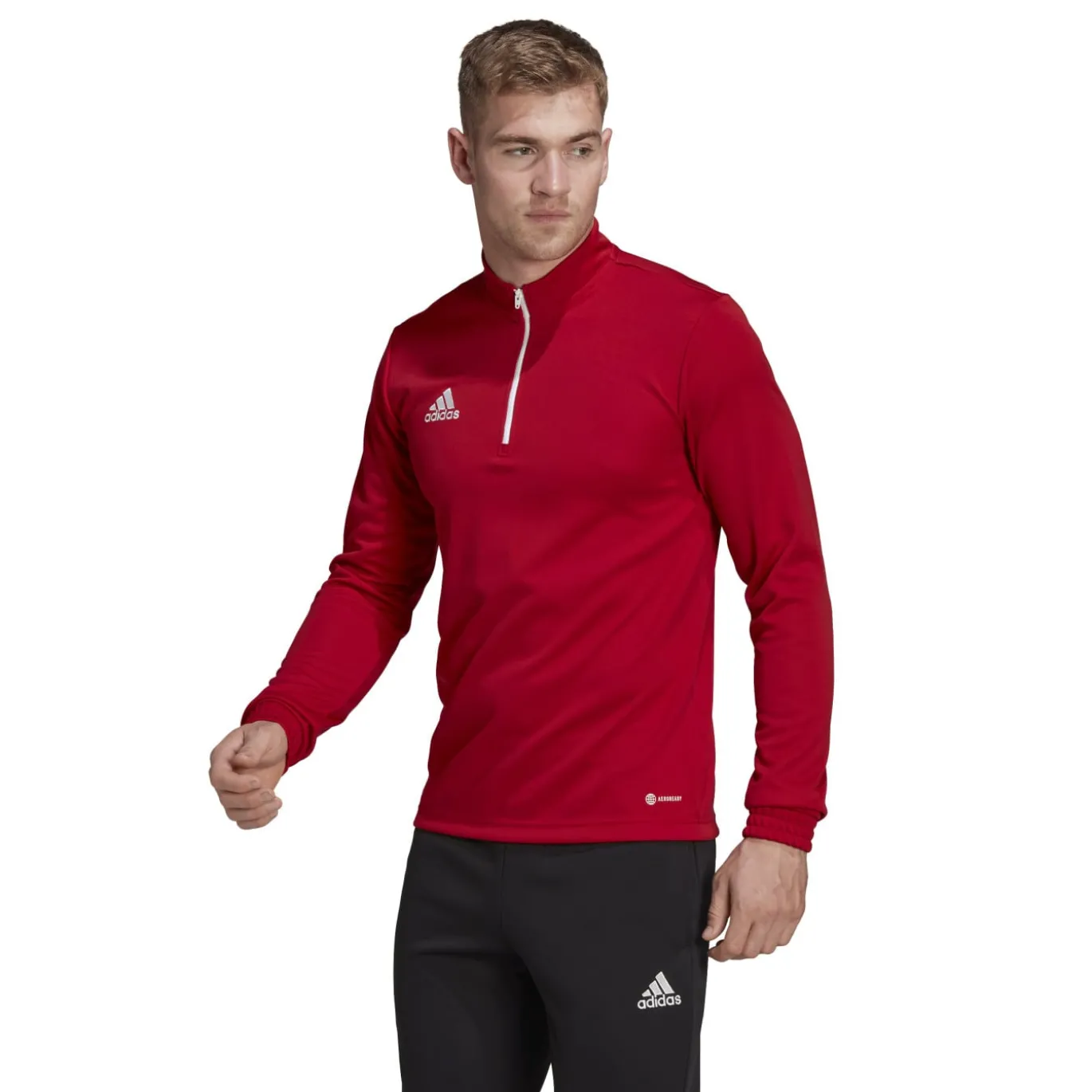 adidas Entrada 22 Trainingstrui 1/4-Zip Rood Wit
