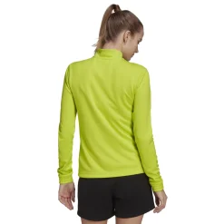 adidas Entrada 22 Trainingstrui 1/4-Zip Dames Lichtgroen Wit