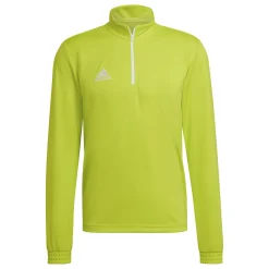 adidas Entrada 22 Trainingstrui 1/4-Zip Lichtgroen Wit