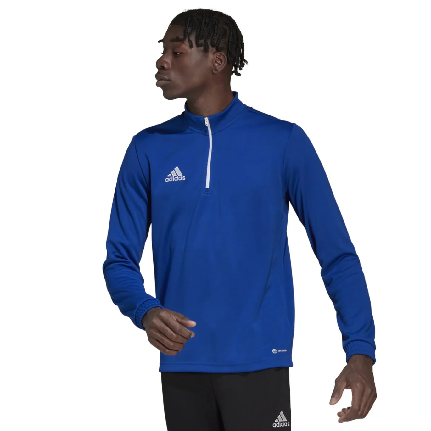 adidas Entrada 22 Trainingstrui 1/4-Zip Blauw Wit