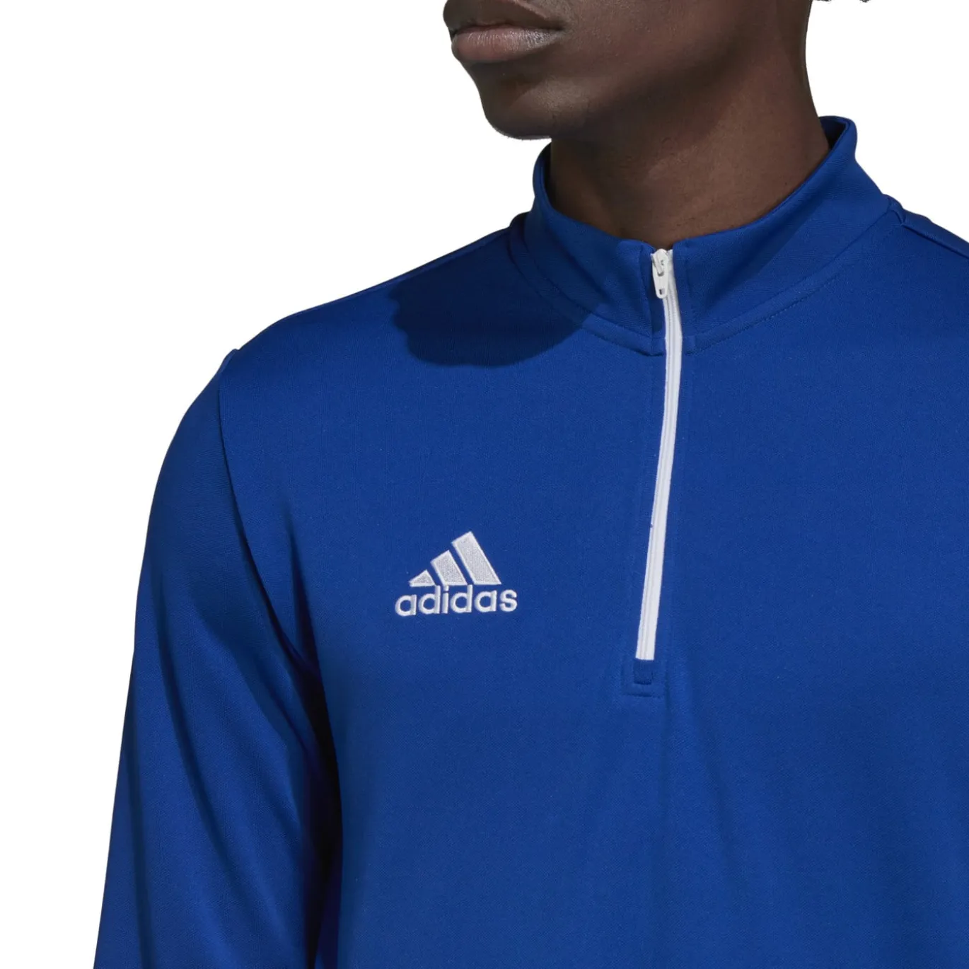 adidas Entrada 22 Trainingstrui 1/4-Zip Blauw Wit