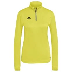 adidas Entrada 22 Trainingstrui 1/4-Zip Dames Geel Zwart