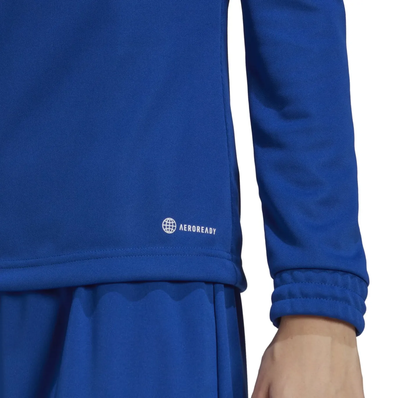 adidas Entrada 22 Trainingstrui 1/4-Zip Dames Blauw Wit