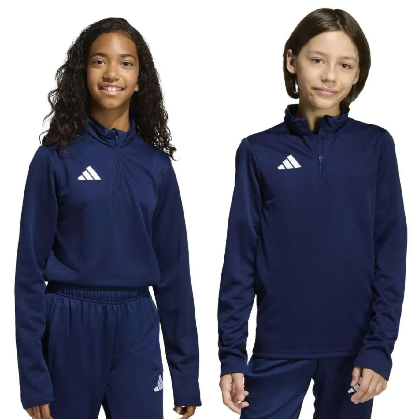 adidas Entrada 26 Trainingstrui Kids Donkerblauw Wit
