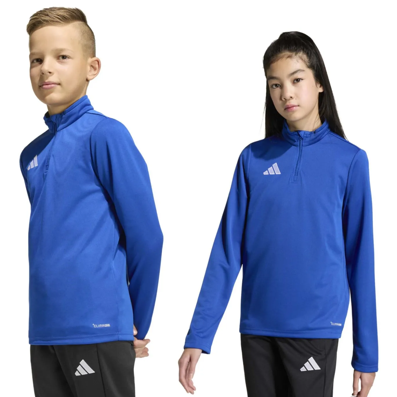 adidas Entrada 26 Trainingstrui Kids Blauw Wit