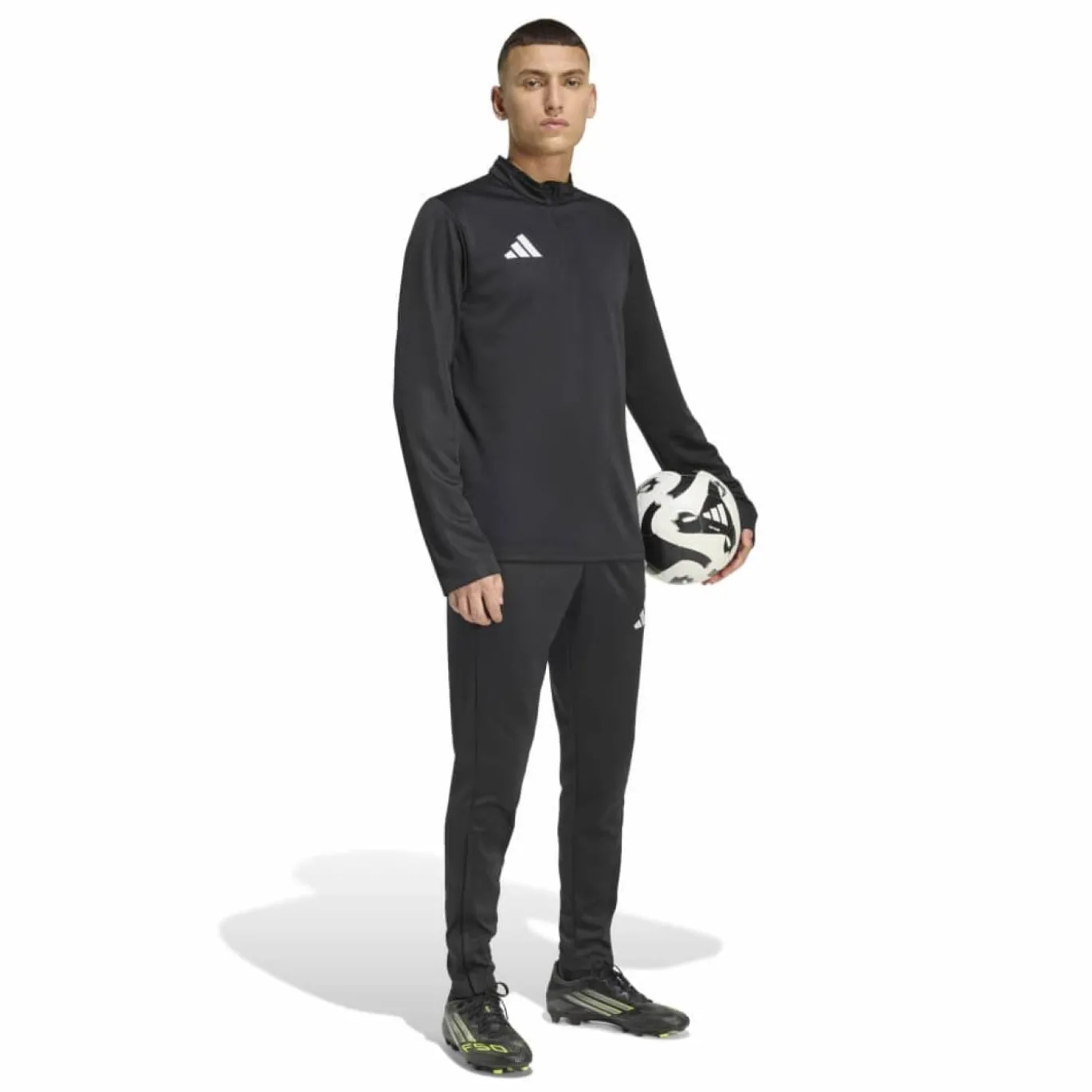 adidas Entrada 26 Trainingstrui Zwart Wit