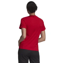 adidas Entrada 22 T-Shirt Dames Rood Wit