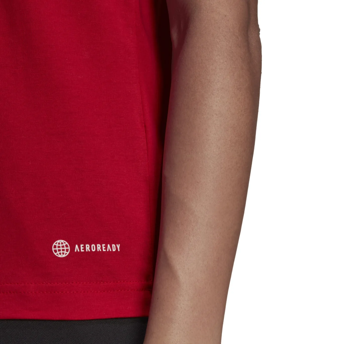 adidas Entrada 22 T-Shirt Dames Rood Wit
