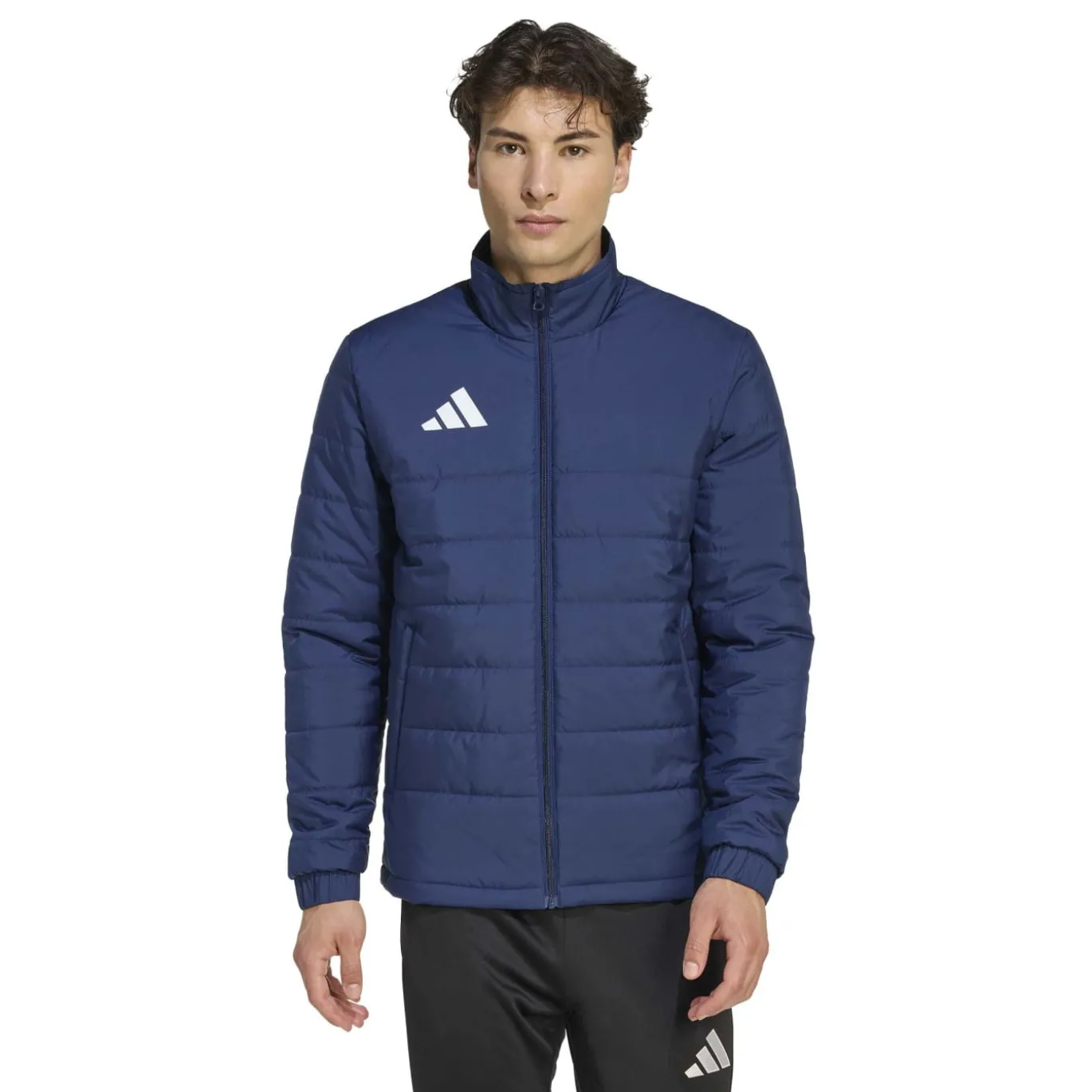 adidas Entrada 26 Tussenjas Donkerblauw Wit