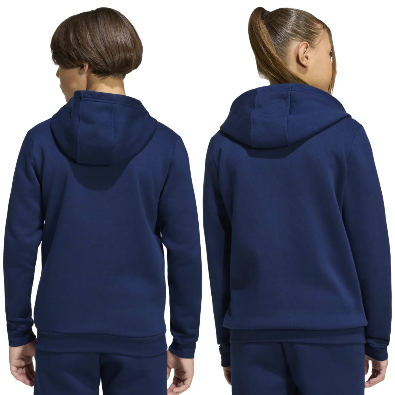 adidas Entrada 26 Vest Kids Donkerblauw Wit