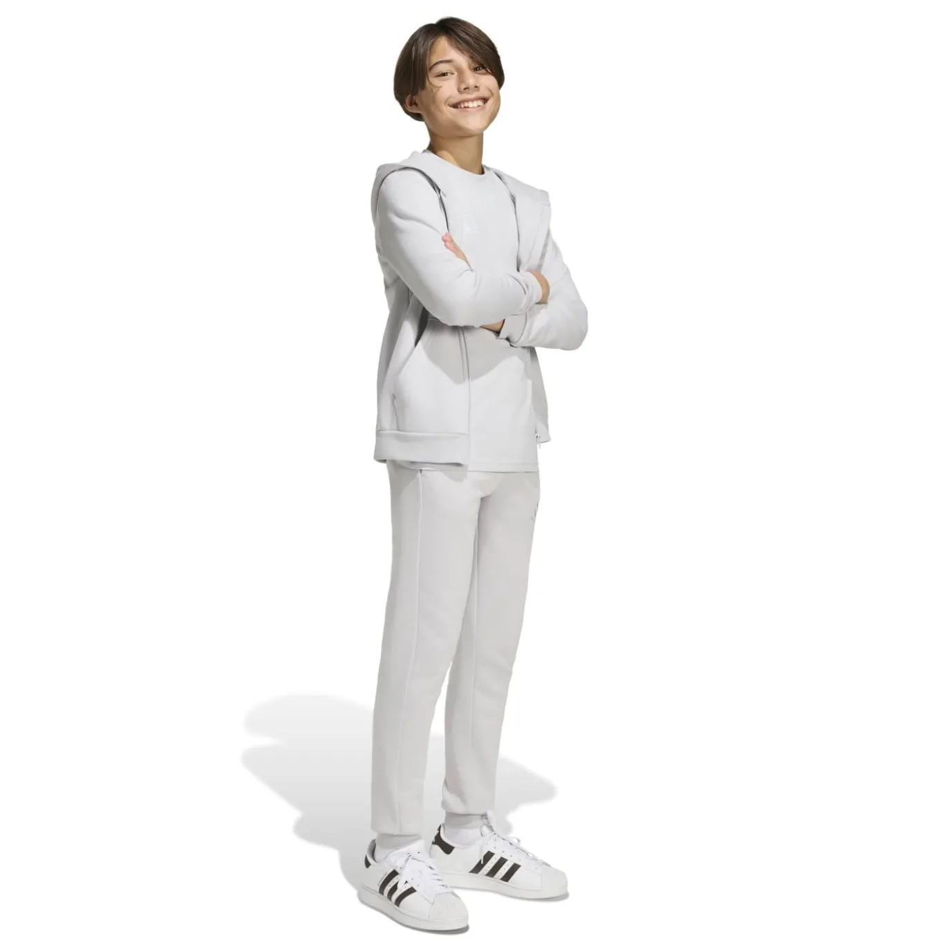 adidas Entrada 26 Vest Kids Grijs Wit