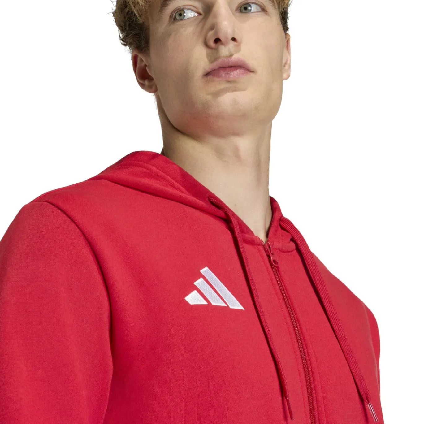 adidas Entrada 26 Vest Rood Wit