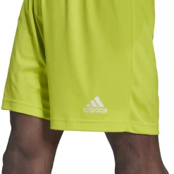 adidas Entrada 22 Voetbalbroekje Geel Wit