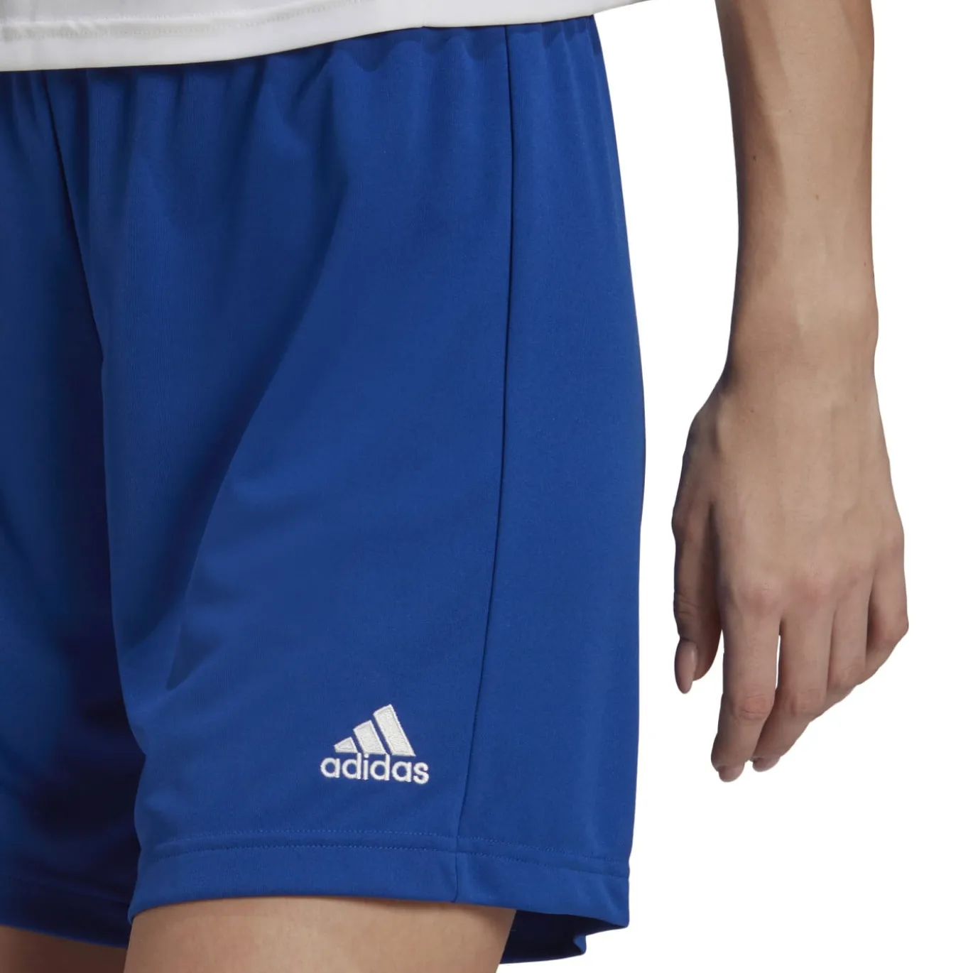 adidas Entrada 22 Voetbalbroekje Dames Blauw Wit