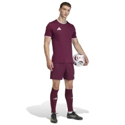 adidas Entrada 26 Voetbalbroekje Donkerrood Wit