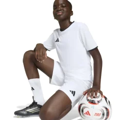 adidas Entrada 26 Voetbalbroekje Kids Wit Zwart