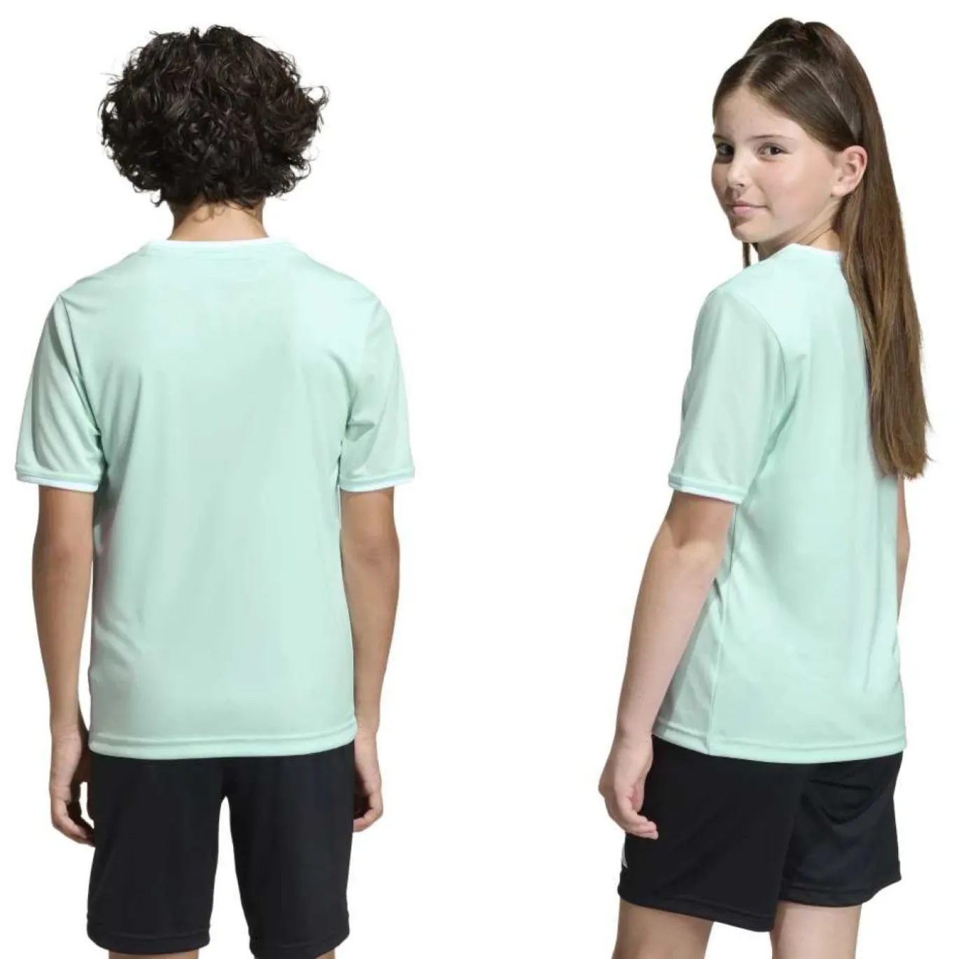 adidas Entrada 26 Voetbalshirt Kids Mintgroen Wit