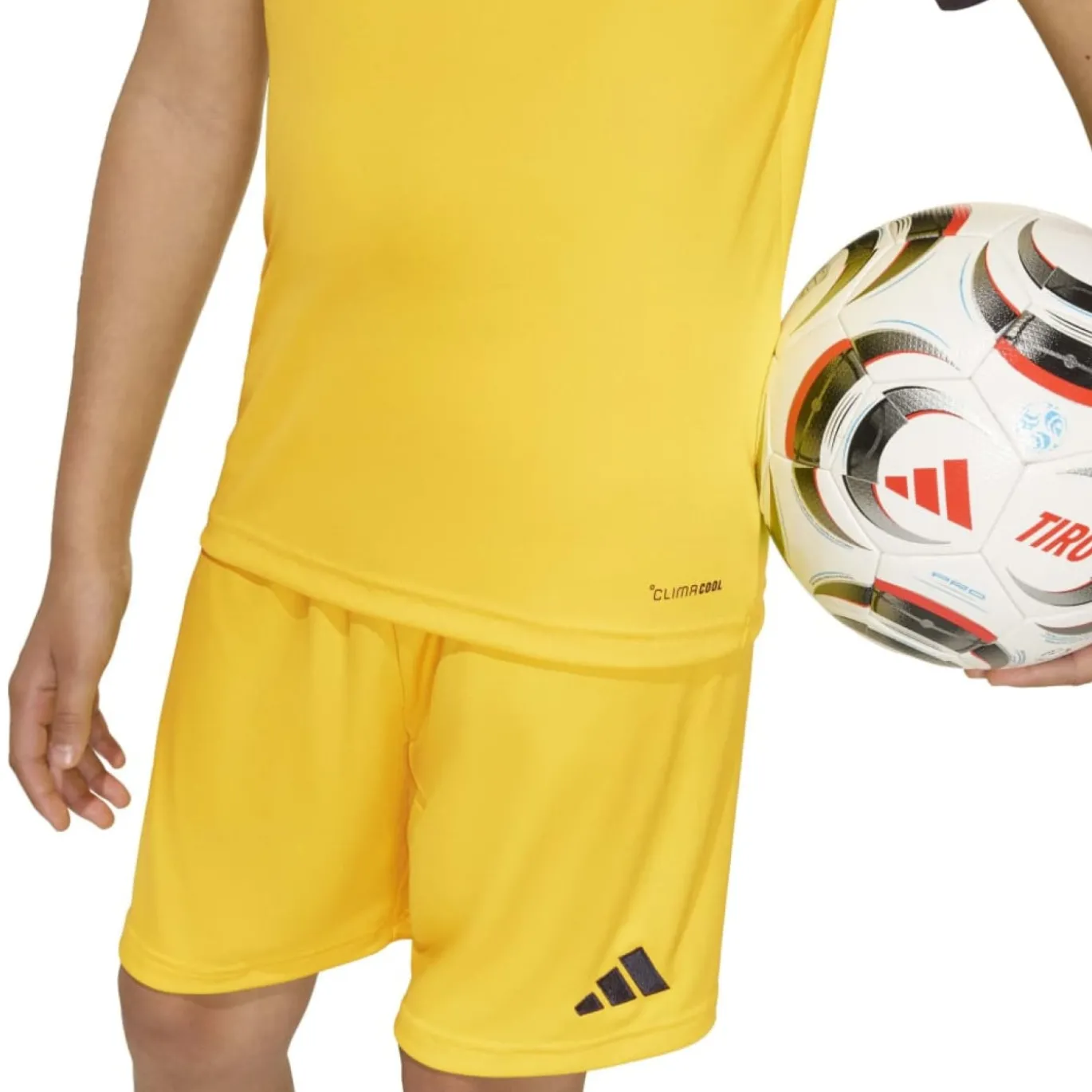 adidas Entrada 26 Voetbalshirt Kids Geel Zwart