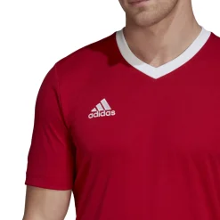 adidas Entrada 22 Voetbalshirt Rood Wit
