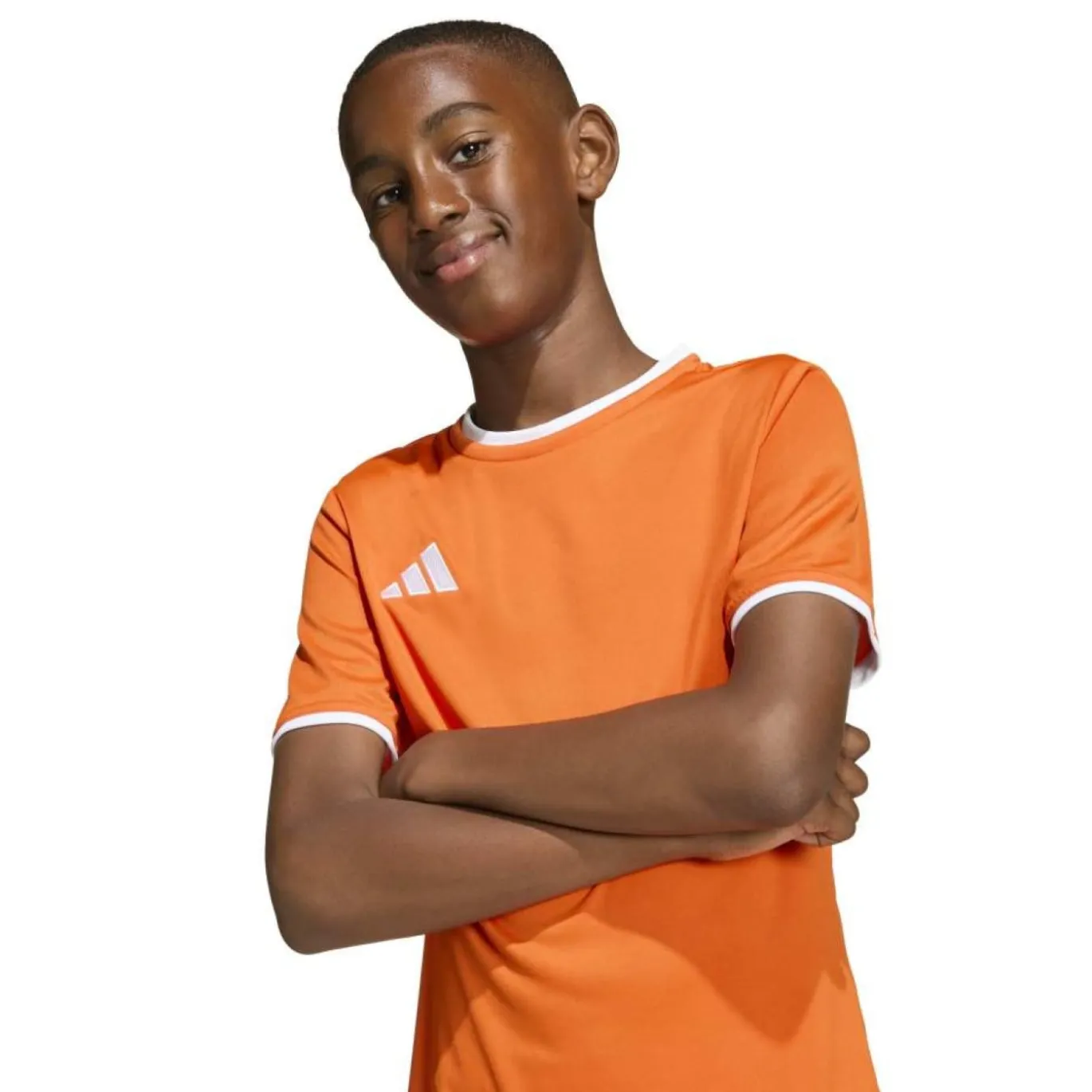 adidas Entrada 26 Voetbalshirt Kids Oranje Wit