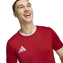adidas Entrada 26 Voetbalshirt Rood Wit