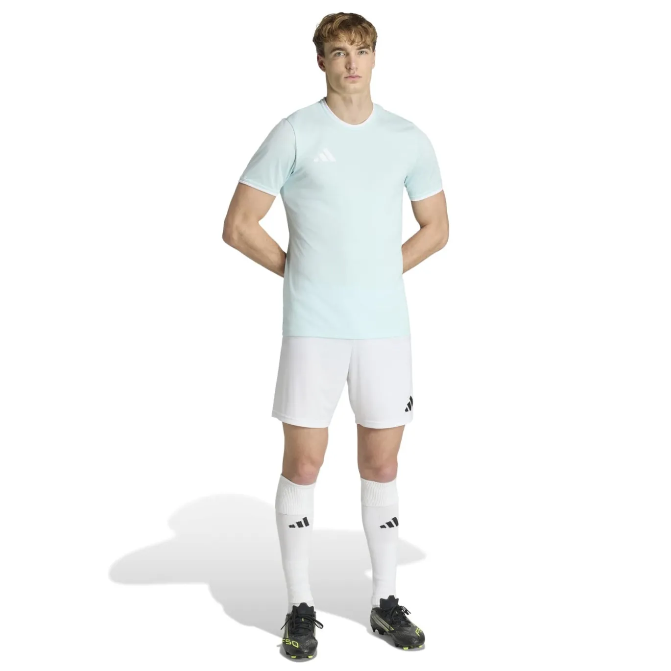 adidas Entrada 26 Voetbalshirt Mintgroen Wit