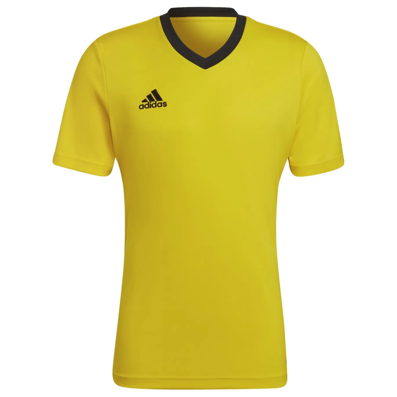 adidas Entrada 22 Voetbalshirt Geel Zwart