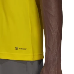 adidas Entrada 22 Voetbalshirt Geel Zwart