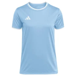 adidas Entrada 26 Voetbalshirt Dames Lichtblauw Wit