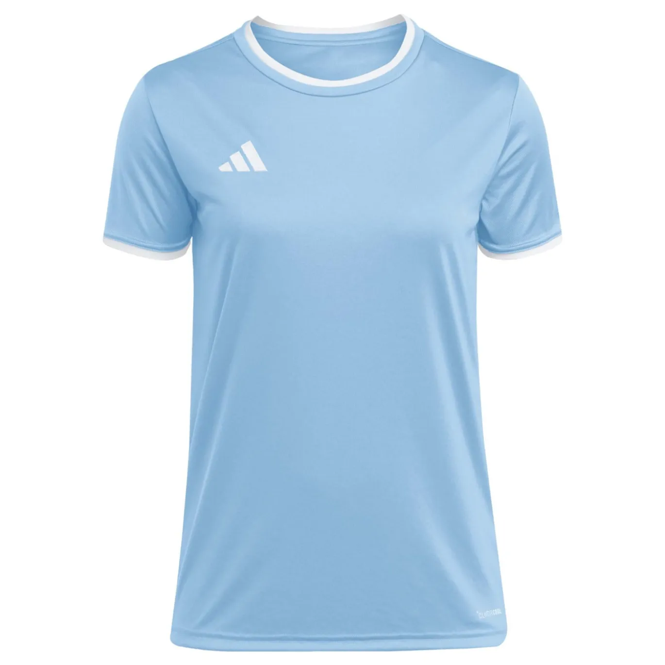 adidas Entrada 26 Voetbalshirt Dames Lichtblauw Wit