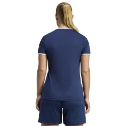 adidas Entrada 26 Voetbalshirt Dames Donkerblauw Wit
