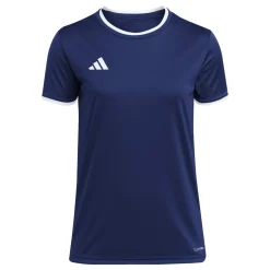 adidas Entrada 26 Voetbalshirt Dames Donkerblauw Wit