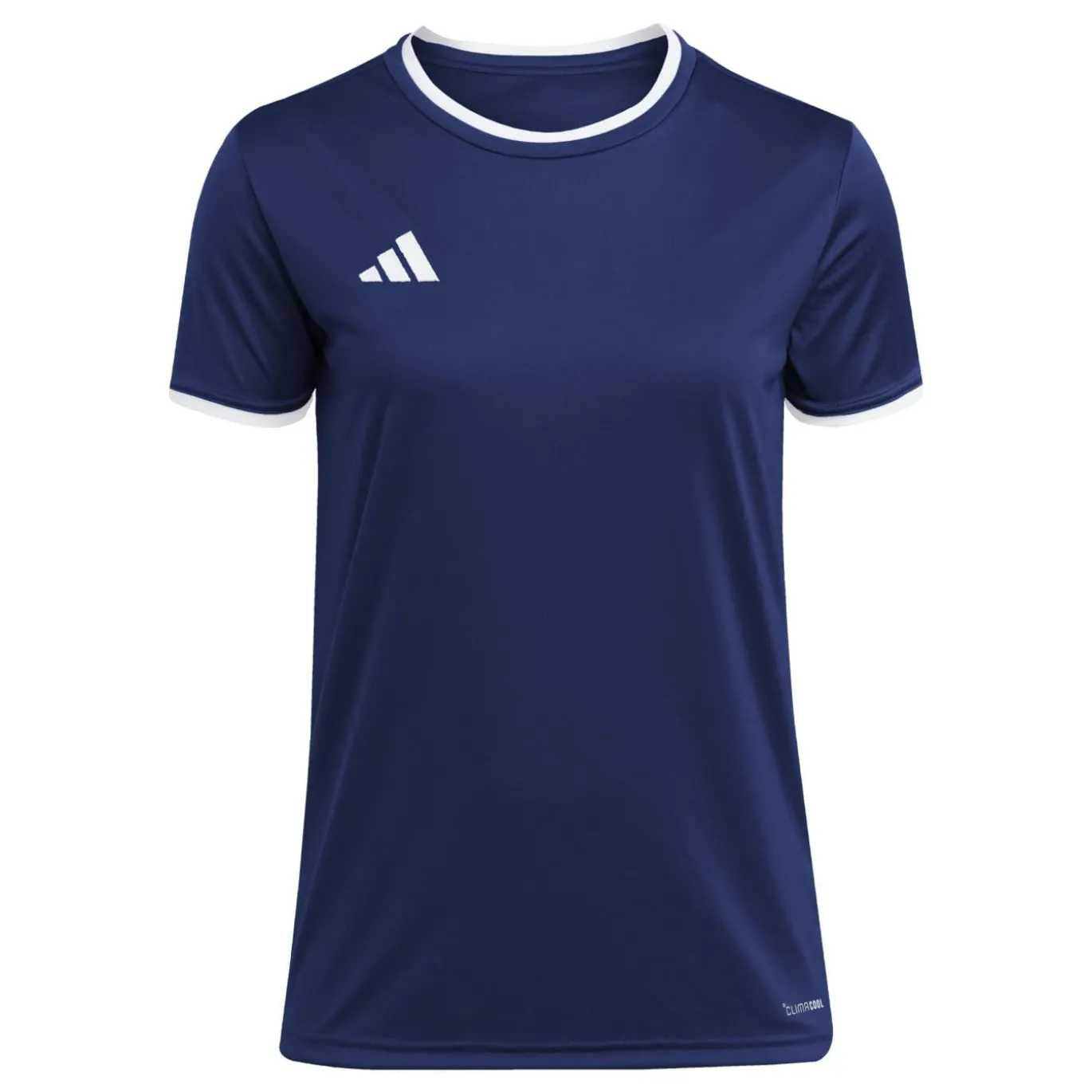 adidas Entrada 26 Voetbalshirt Dames Donkerblauw Wit