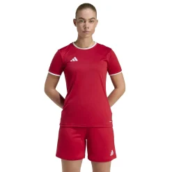 adidas Entrada 26 Voetbalshirt Dames Rood Wit