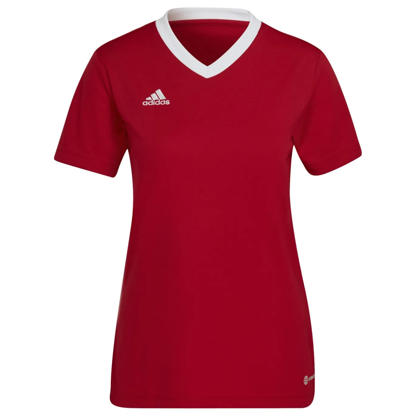 adidas Entrada 22 Voetbalshirt Dames Rood Wit